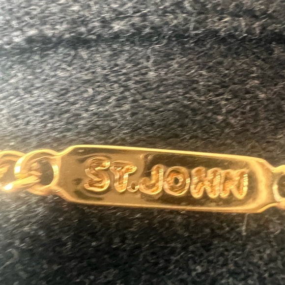 Vintage St. Johns sport gray long sleeve jacket medium pants size 12 military - Picture 5 of 16